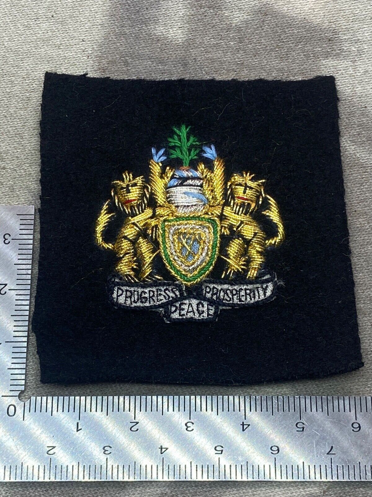 Unknown - Nice Quality British Army Blazer Badge - Unknown Unit