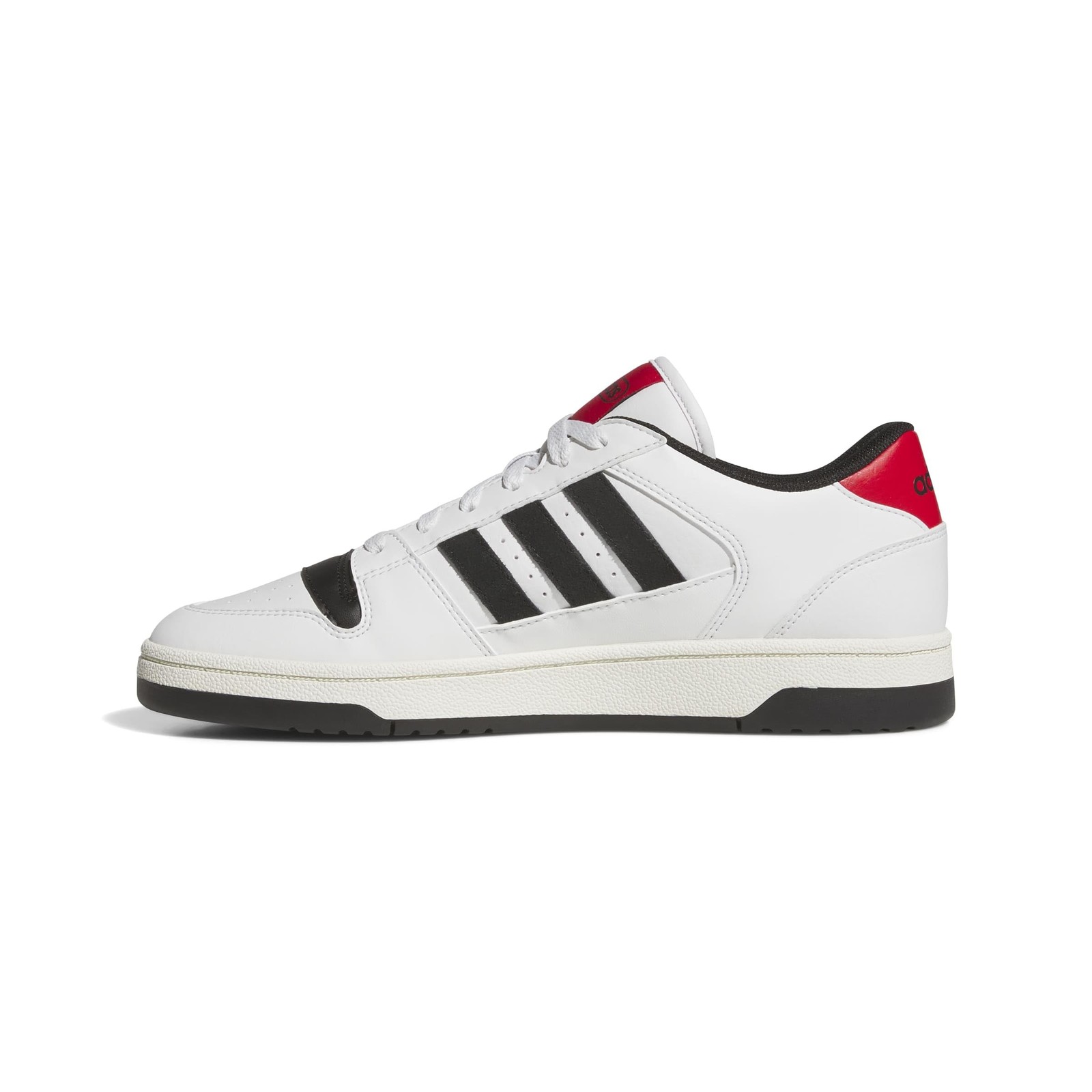Adidas Unisex-Adult Break Start 9.5 Women/8.5 Men White/Black/Collegiate Red
