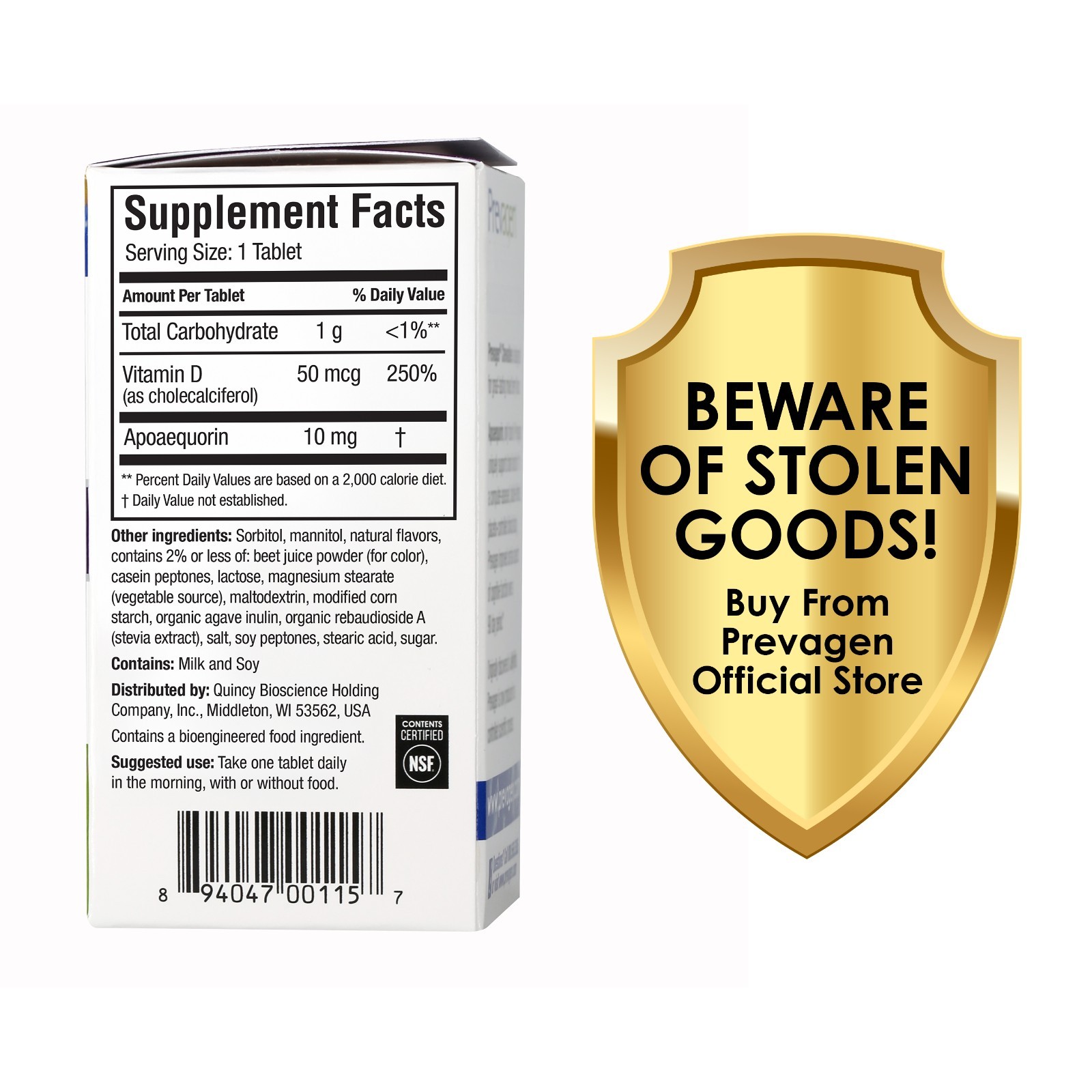 Prevagen Regular Strength 10mg Mixed Berry Chewables - 2 Pack (60-Day Supply)