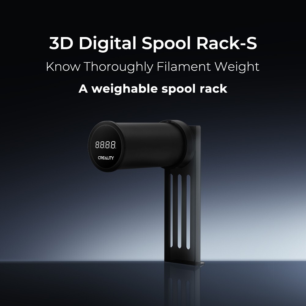 Creality 3D Digital Spool Rack-S(Single),Compatible with All FDM 3D Printers