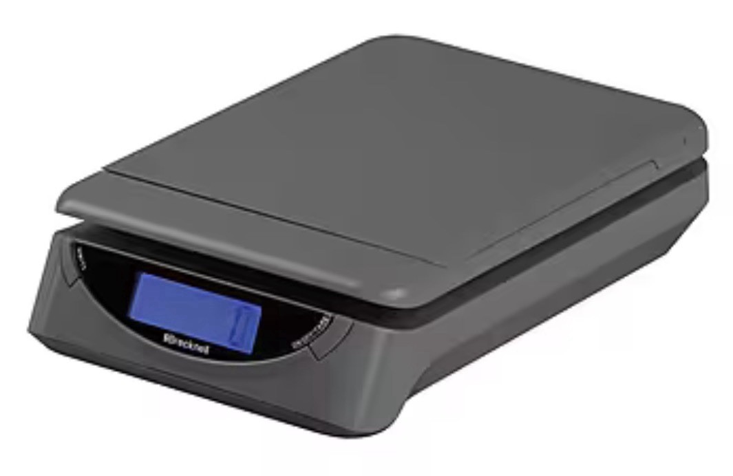 Brecknell PS25 LED Electronic Postal Scale 25Ib Capacity Grey PC Interface New