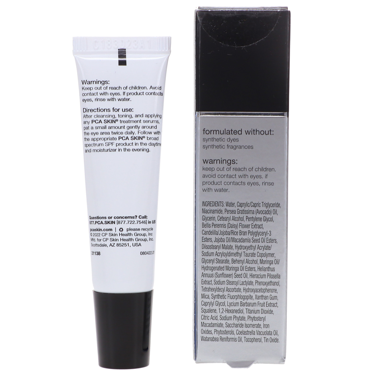 PCA SKIN VITAMIN B3 EYE BRIGHTENING CREAM 0.46 OZ ~ New ~ Exp D25