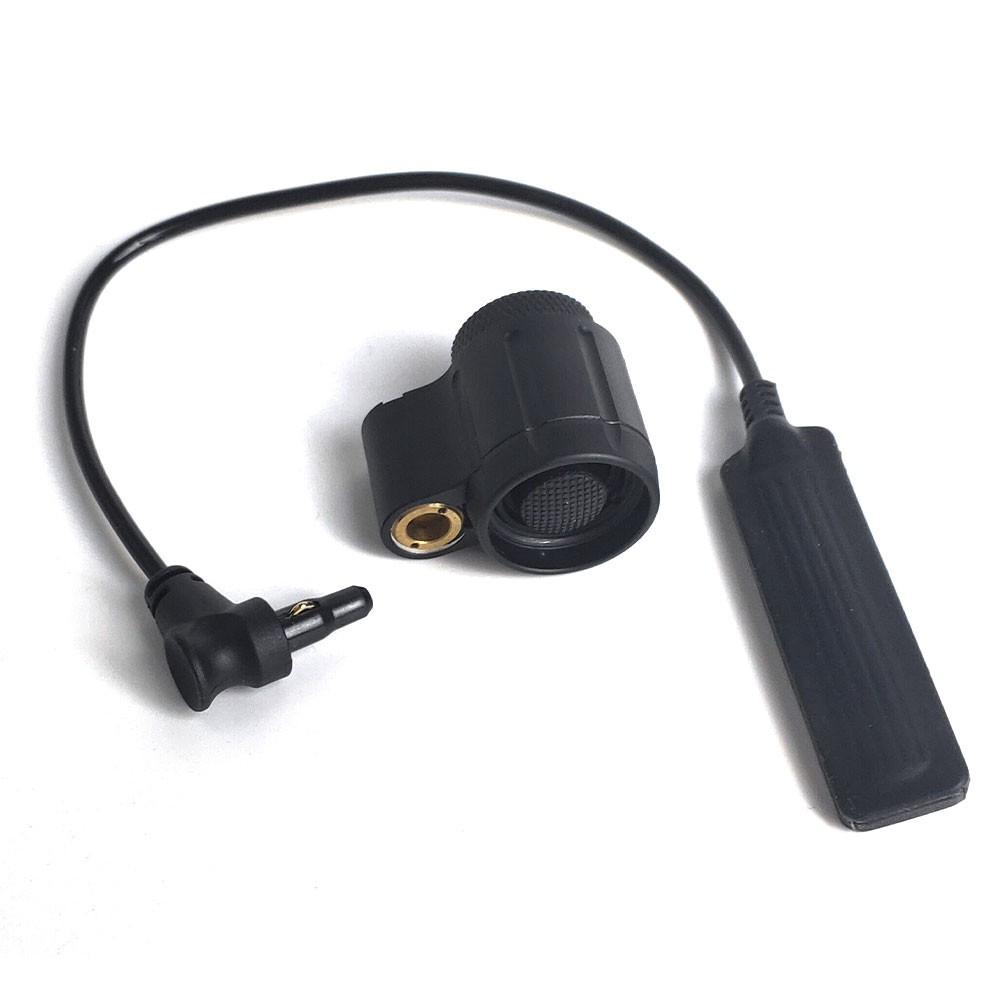 Tactical Flashlight Remote Pressure Switch + Tail Cap for M300 M600