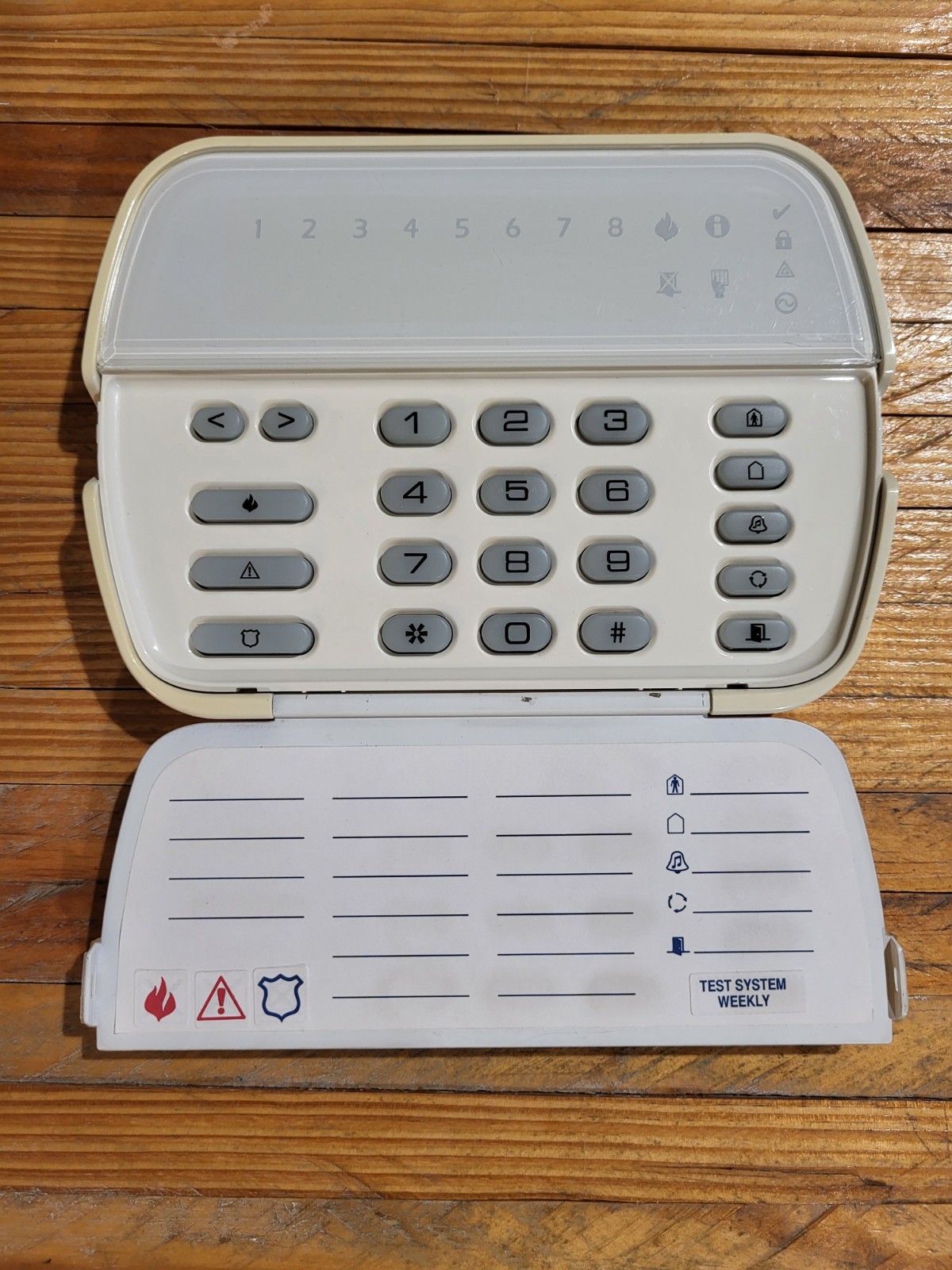 DSC PK5508ENG Power Series Security Alarm 8 Zone Keypad