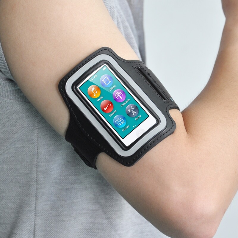 IPOD NANO 7TH GEN SPORTS GYM ARM-BAND WORKOUT RUNNING CASE COVER STRAP