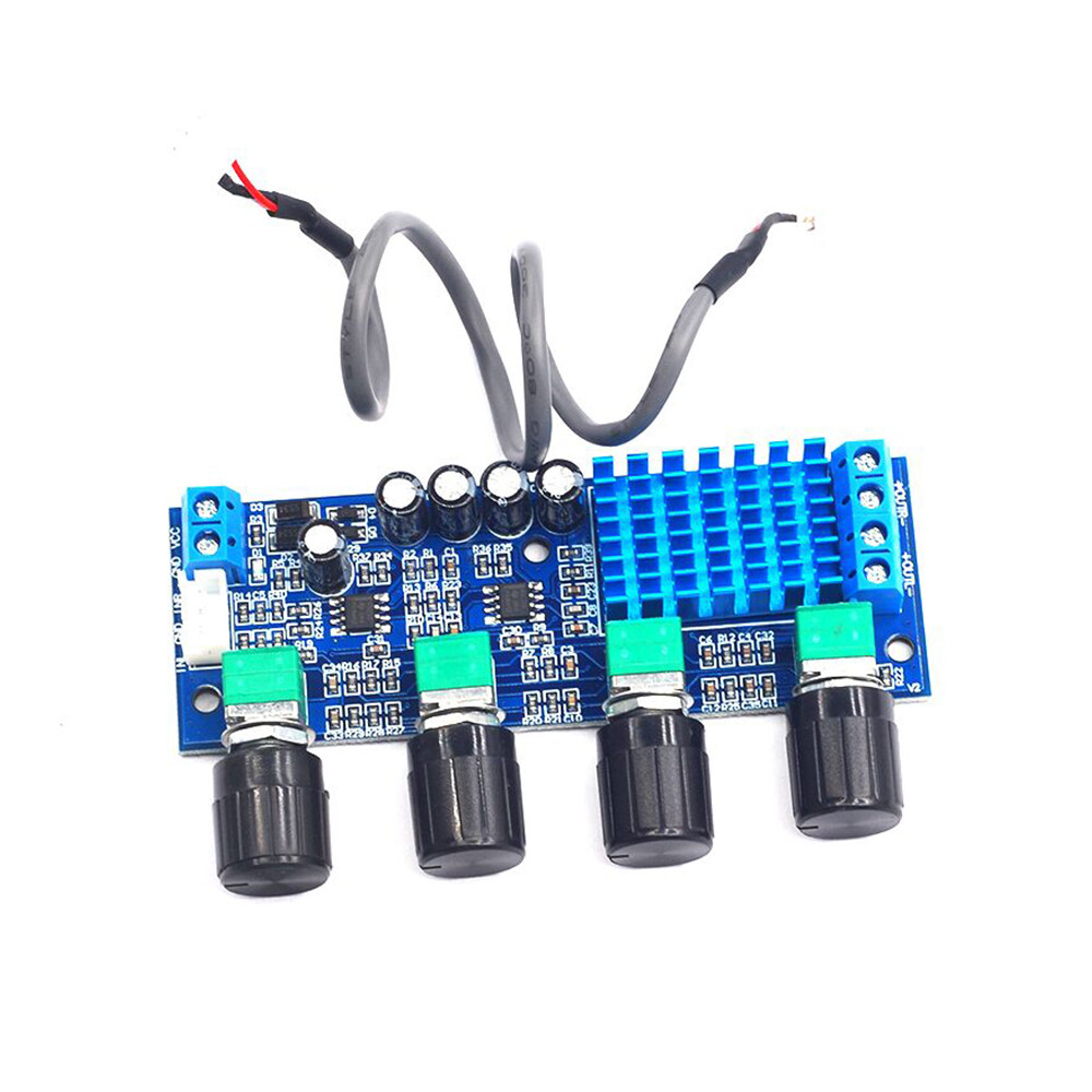 TPA3116D2 Digital Power Amplifier Board DC 12-24V 2 Channel 2*80W Tone