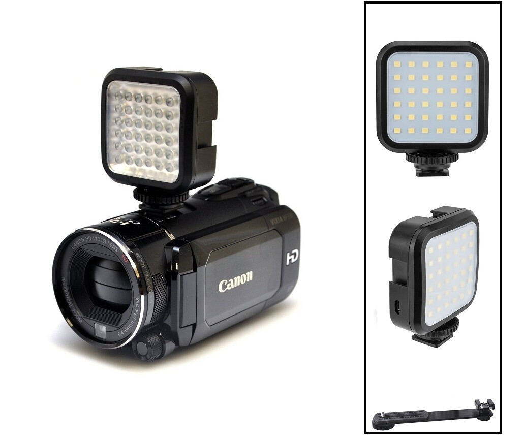 Compact LED Light Kit With Power Set For Panasonic Lumix G100 DC-G100