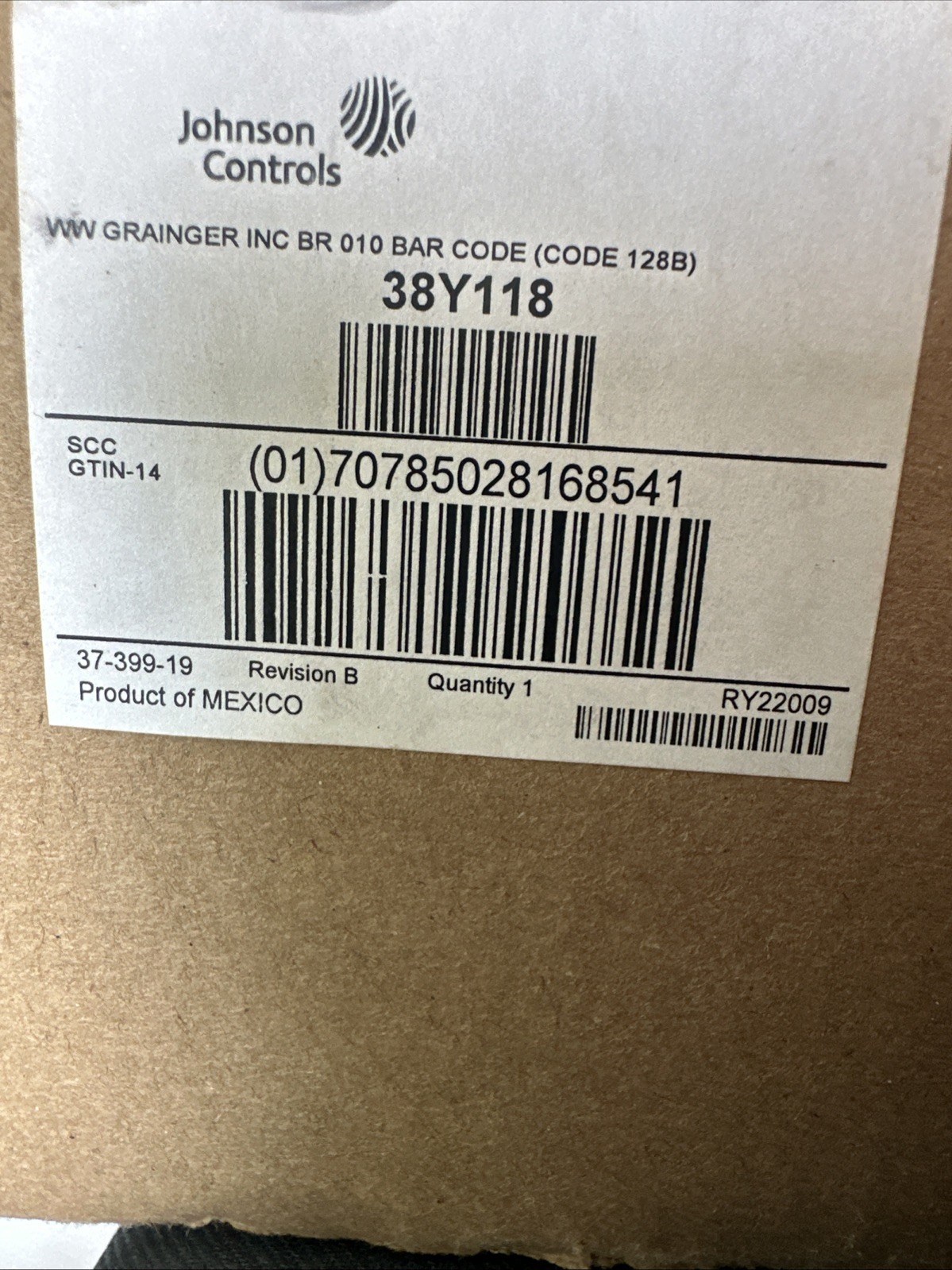 Johnson Controls D-4073-2 - Pneumatic Piston Damper Actuator 8-13 psi