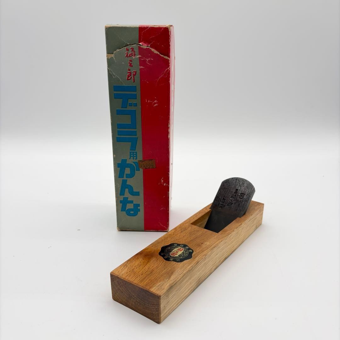 Fukusaburo Kanna for Deco Panel 45mm Vintage Showa Woodworking Tool