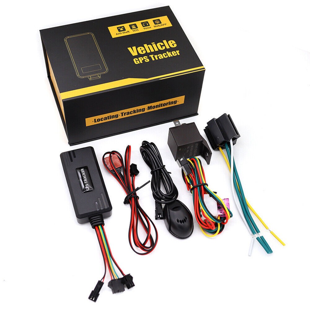 4G Car GPS Tracker Real-time Tracking Locator Device Remote Control Anti Theft⚘