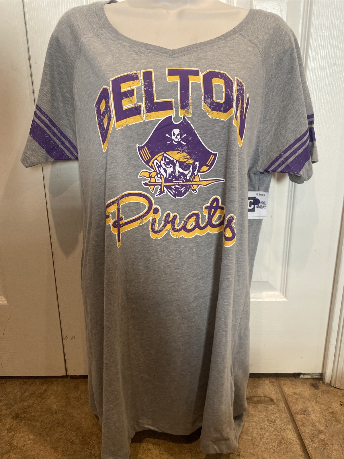 New with Tags PA Pel Atheltic XL Belton Pirates