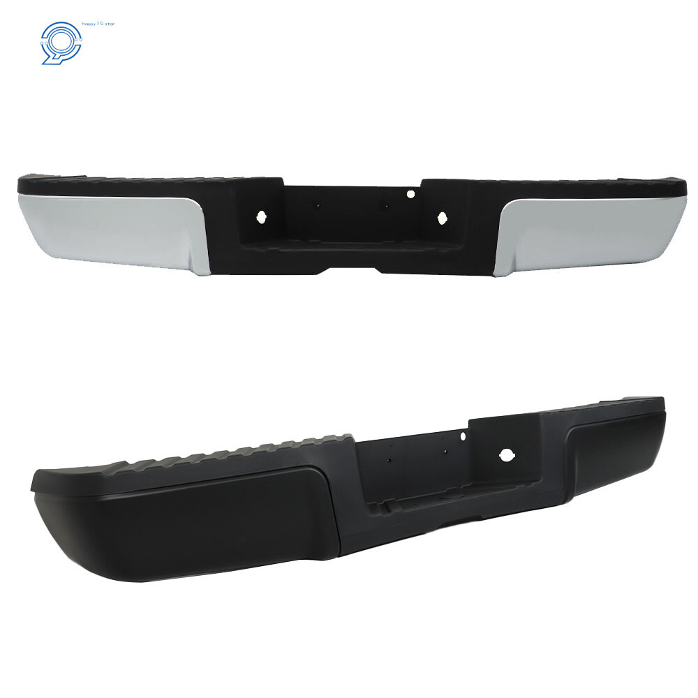 Steel Rear Bumper For Ford F250 F350 F450 Super Duty 2008-2016 W/o Sensor Holes