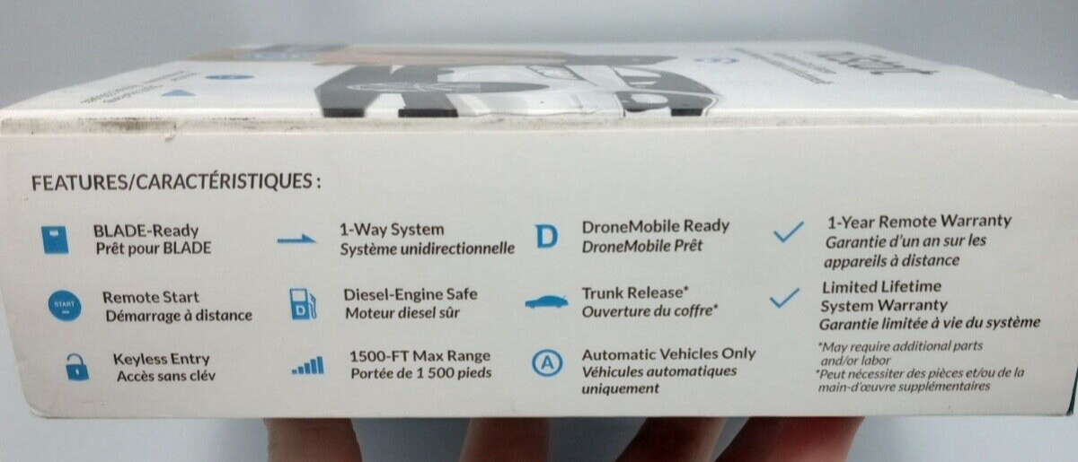 NEW Nustart 1-Way Remote Car Start System Bundle NU1204 Includes control module