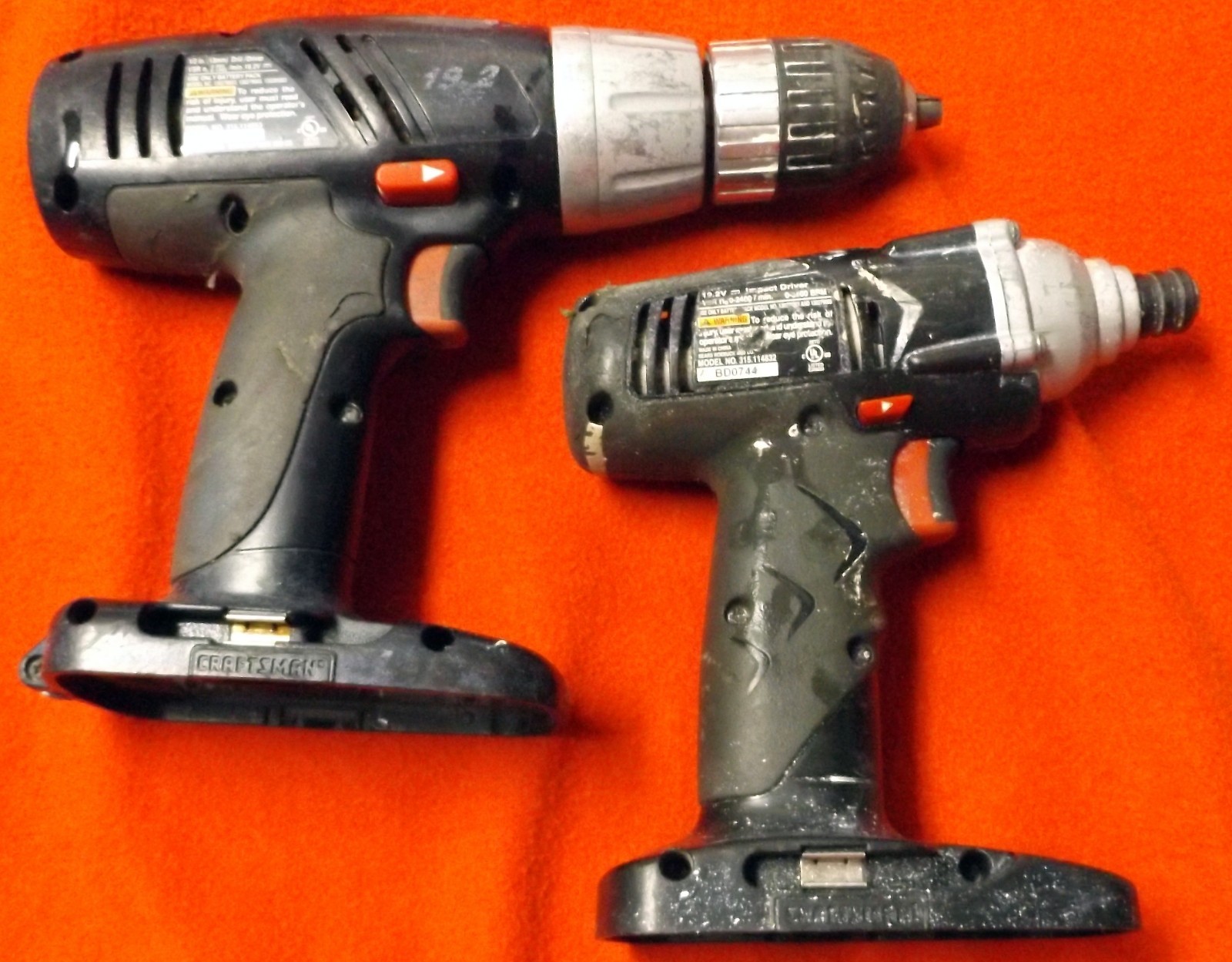 CRAFTSMAN 19.2 VOLT DRILL/IMPACT SET