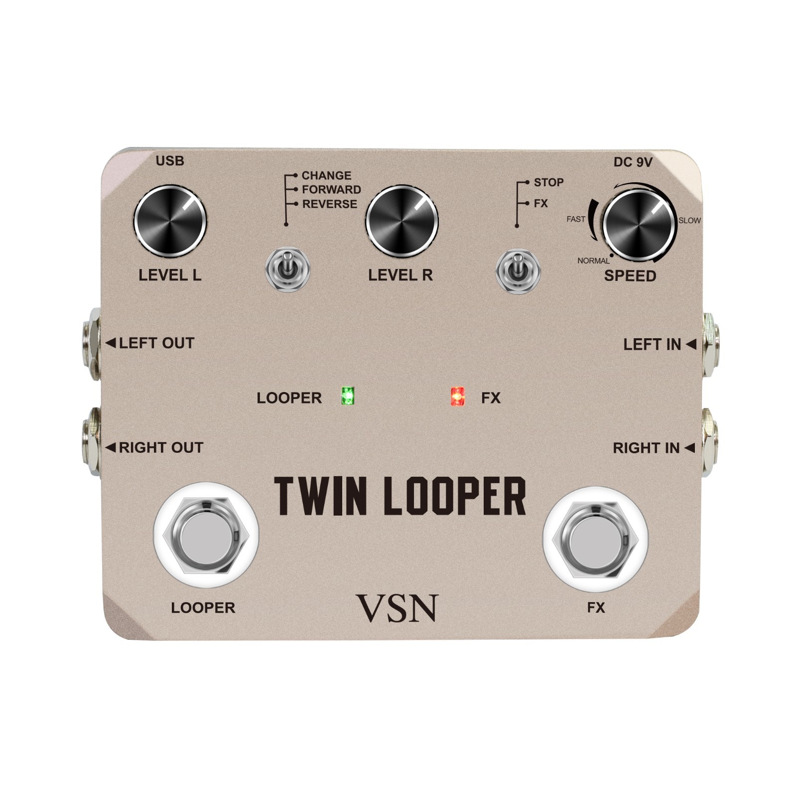 Looper Pedal Guitar Effect Pedal Loop Station Multi-function 11 Types of Play