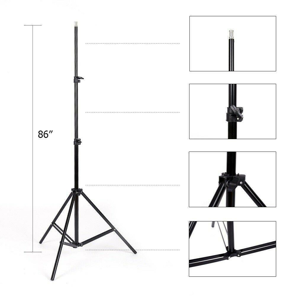 Photography Studio Light Continuous Lighting Lamp Softbox Tripod Stand Kit