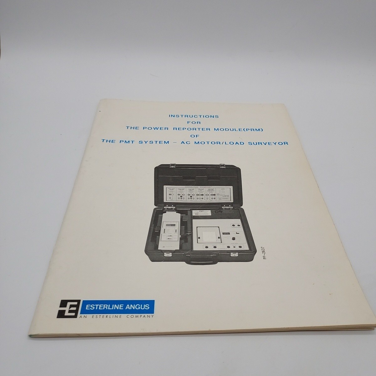 Esterline Angus The Power Reporter Module PRM Of The Pmt Instructions Manual