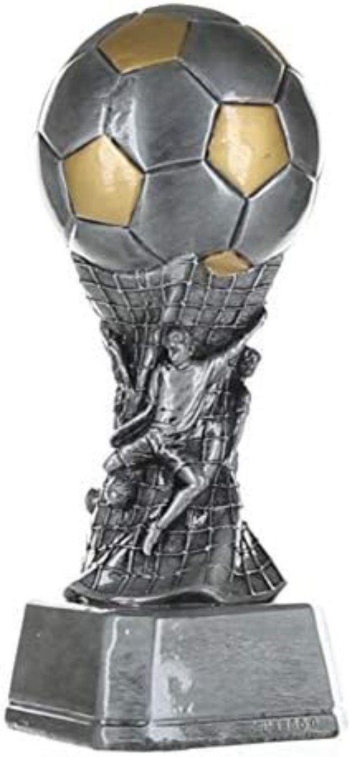 Soccer Tournament Trophy - Engraved Plate 9"