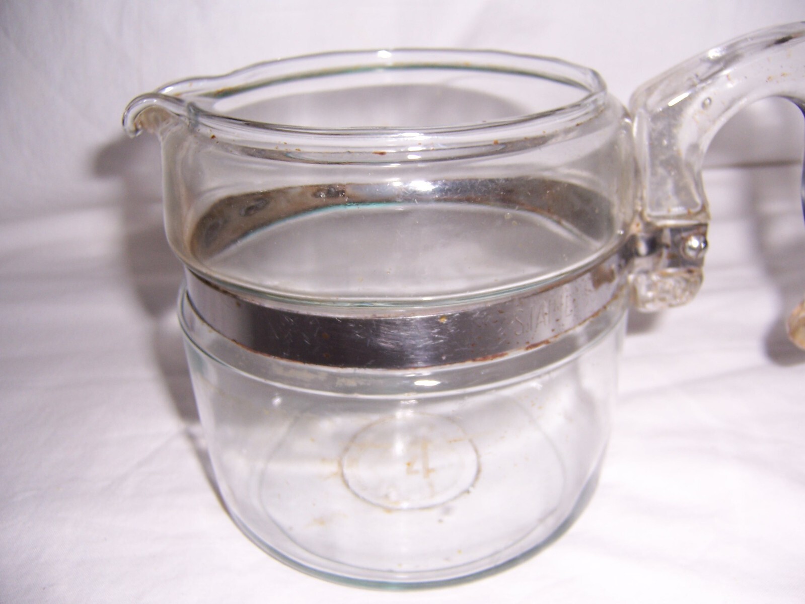 Vintage Pyrex 2 - 4 Cup Percolator Glass Coffee POT ONLY #7754