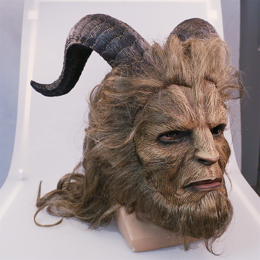 Beauty And The Beast Mask Prince Mask Cosplay Horror Beast Mask Halloween Props