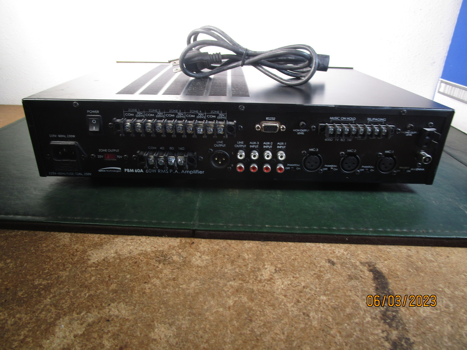 Speco Technologies PBM60A Amplifier