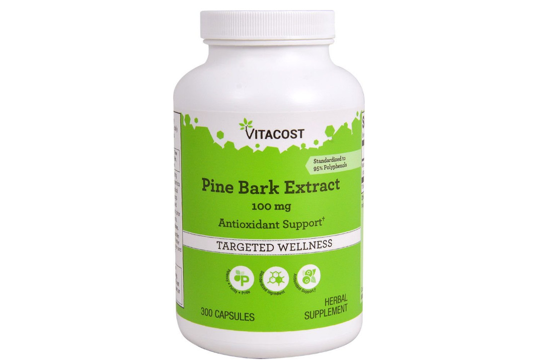 Vitacost Pine Bark Extract - Standardized to 95% OPC -- 100 mg - 300 Capsules