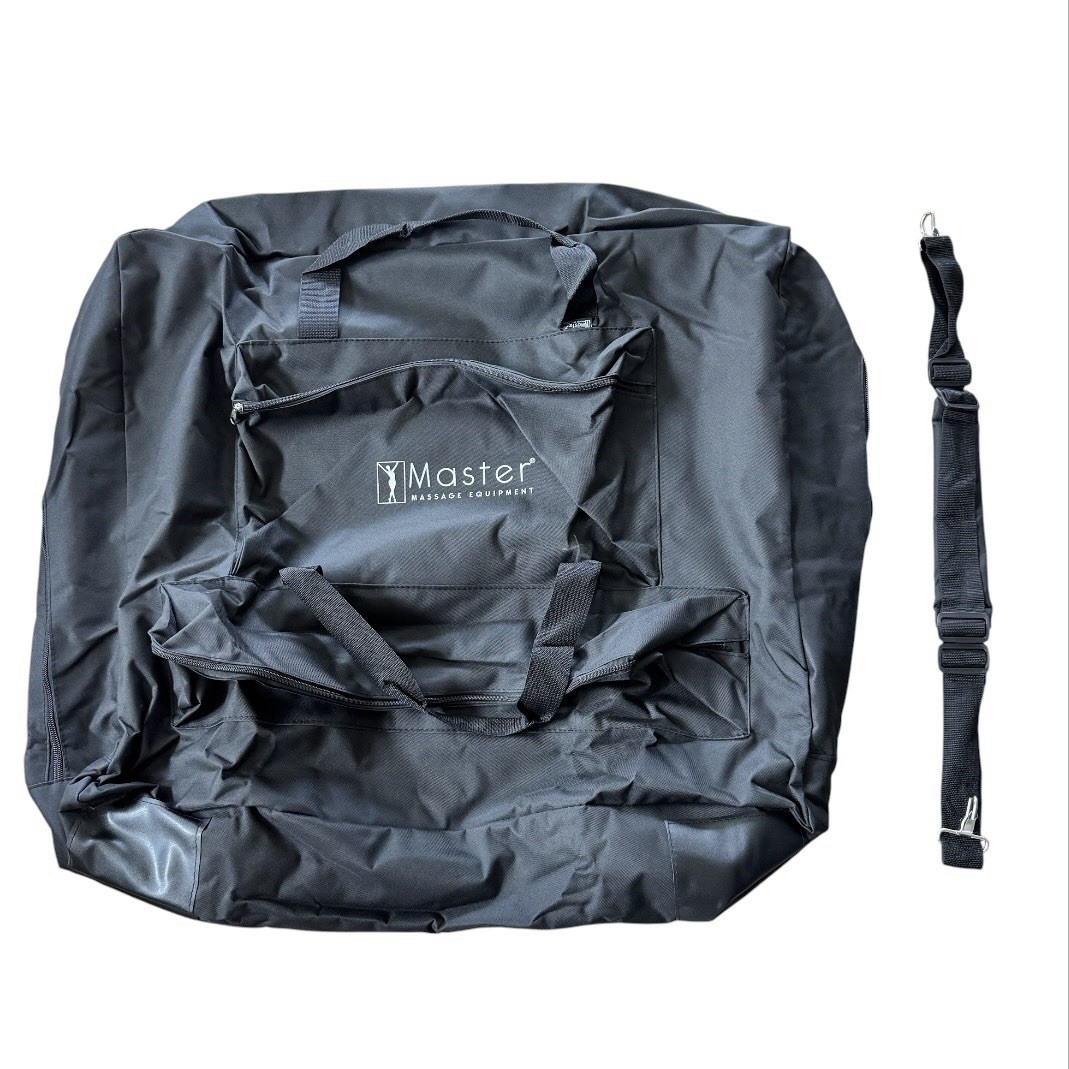 Master Massage Heavy Duty Nylon Universal Carry Case Bag w/ Shoulder Strap Black