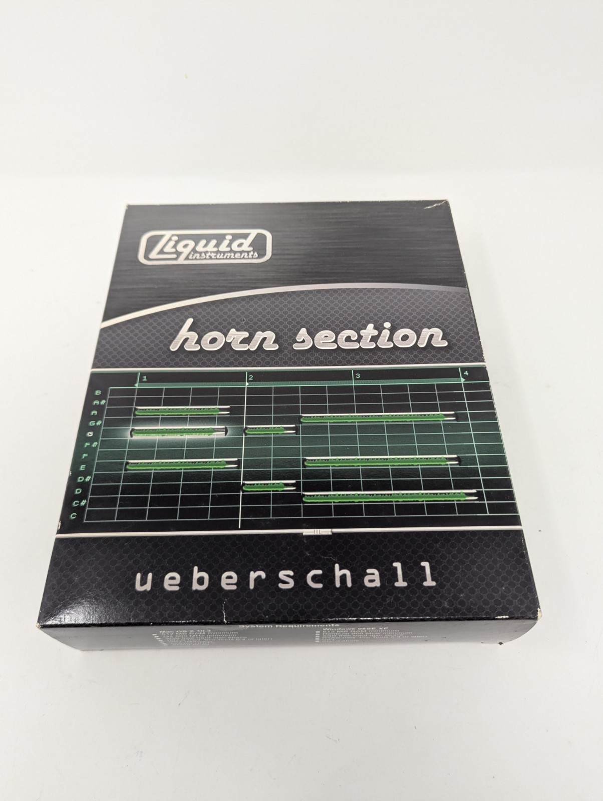 Ueberschall Horn Section Liquid Instruments Series Sample Lines Beats Library CD
