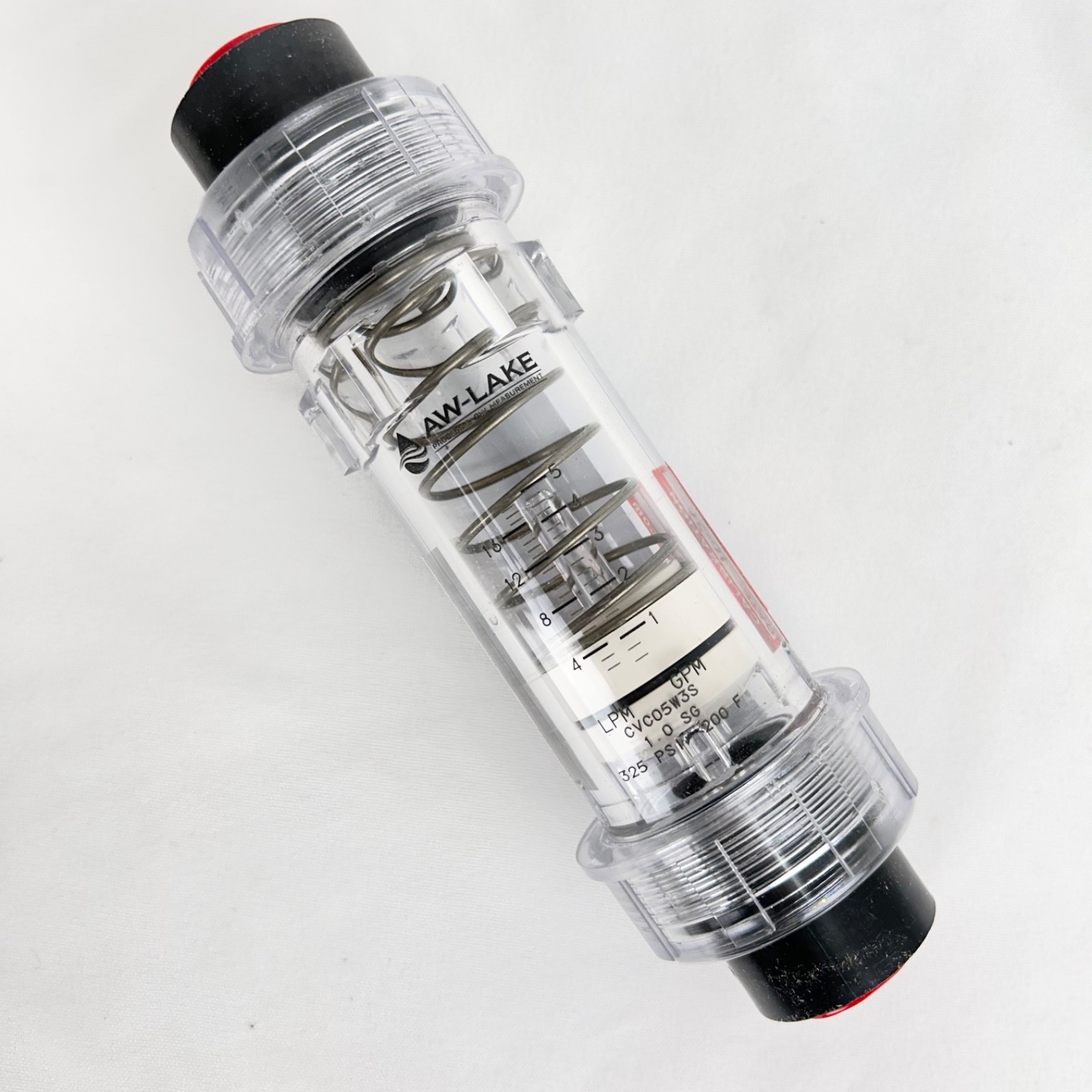 AW Lake ClearView Value Flow Meter Model CV-C05-W3S For Water Systems
