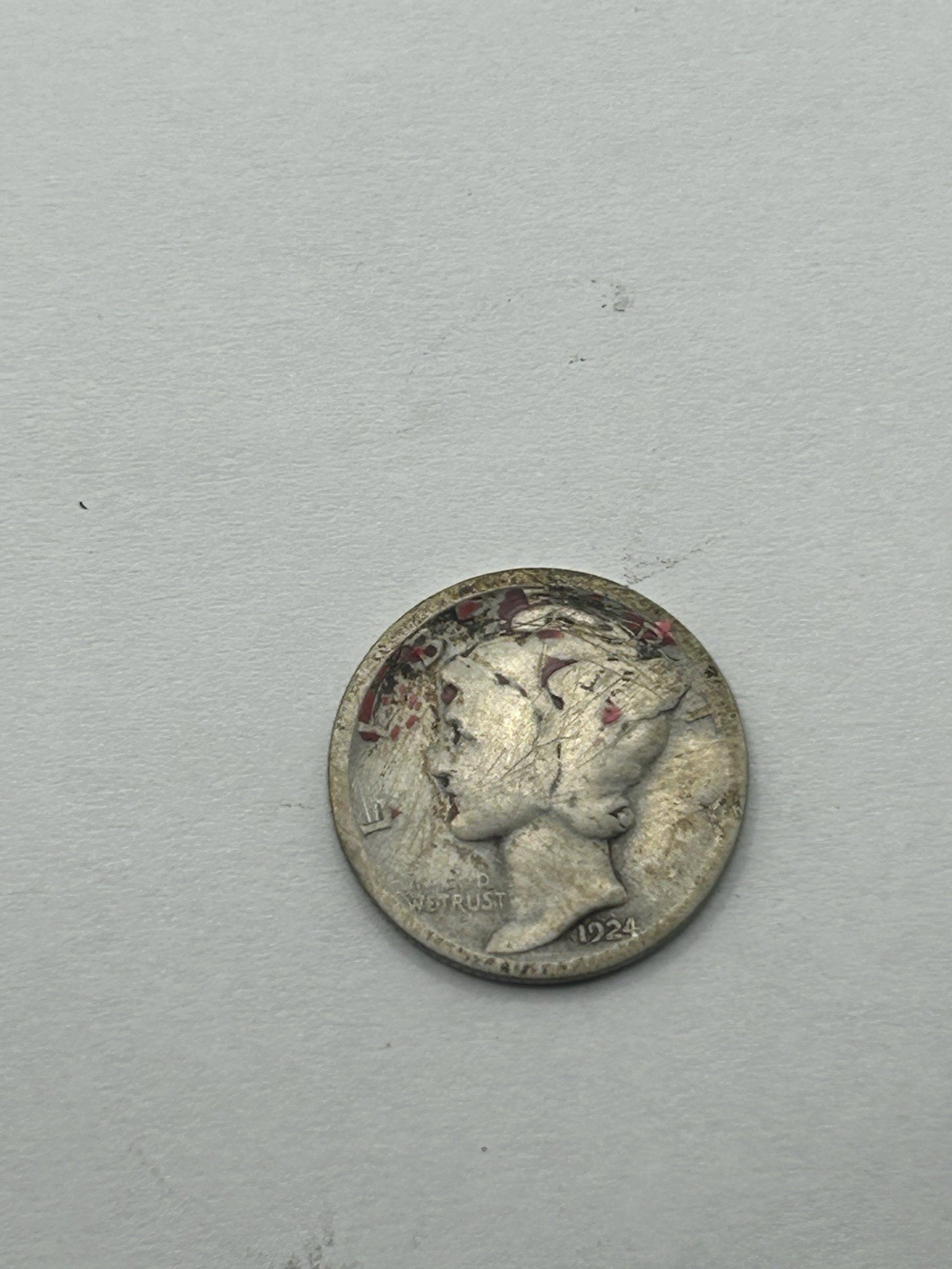 1924S Mercury Dime G+