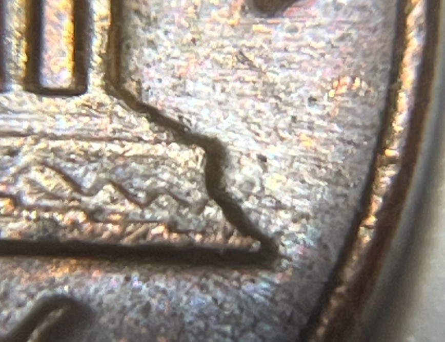 1971 D Lincoln Penny Errors Weak Strike DDR No FG Errors