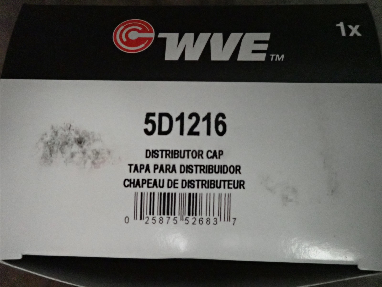 NEW WVE 5D1216 Distributor Cap (G219)