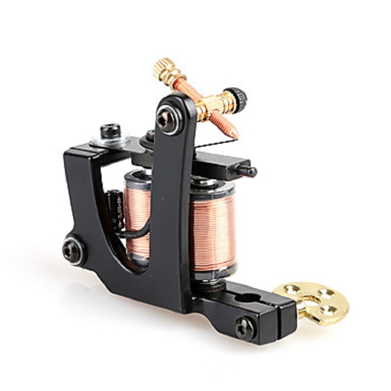 Wire Cutting 10 Wrap Coil Tattoo Machine Liner Shader Iron Tattoo Supply