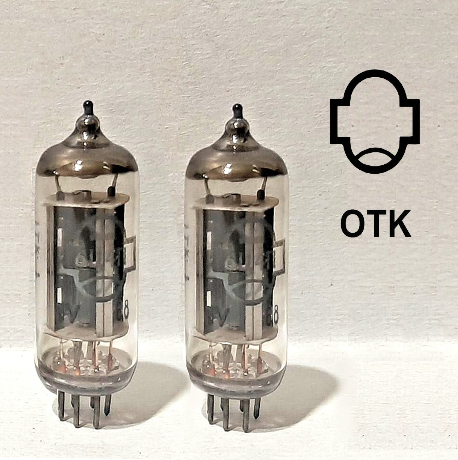 2pcs 6C4P EZ90 6Z31 Shuguang 6Z4 Rectifier Tube by 1960s Audio Amp USSR NOS