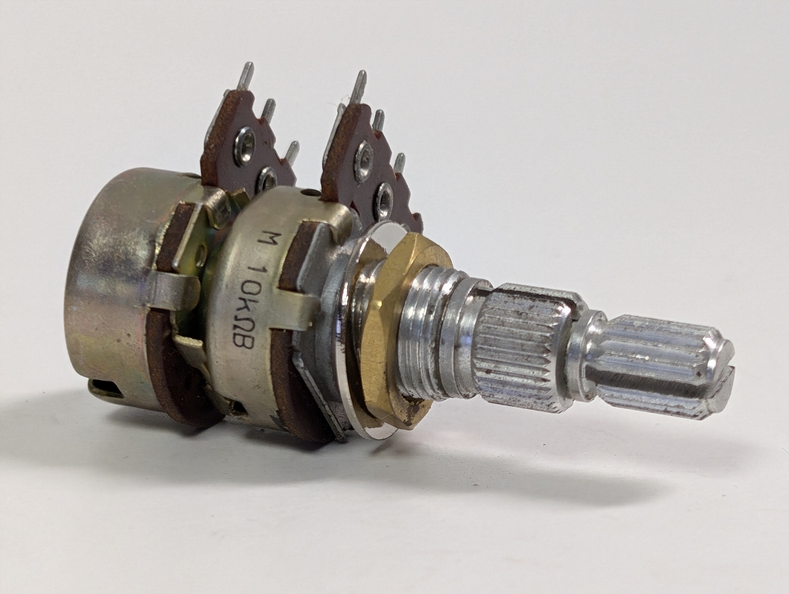 Miniature 10K Ohm Audio Taper Potentiometer