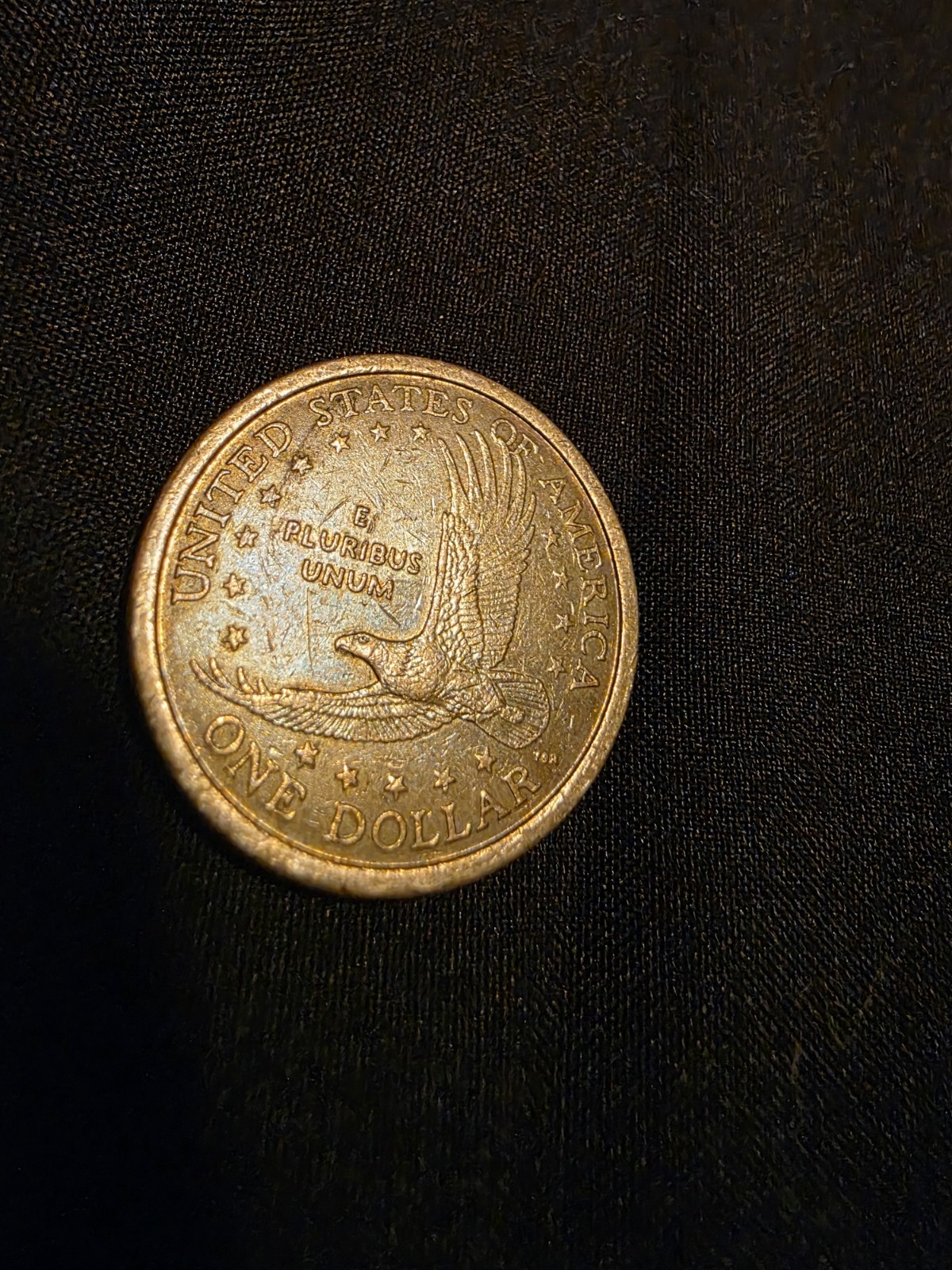 2000 P Sacagawea Dollar Wounded Eagle
