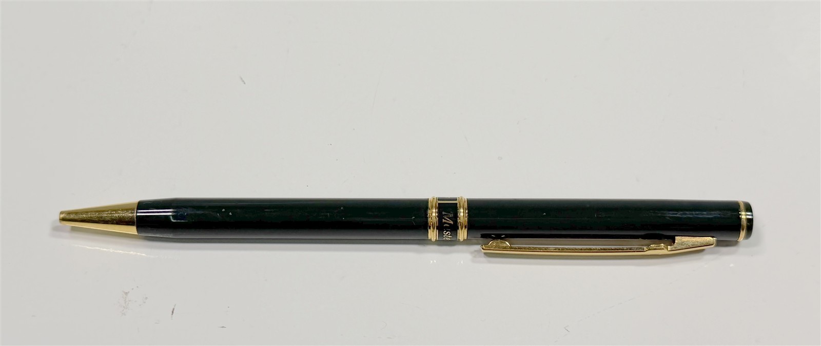 The Masters Golf Vintage Green Ballpoint Pen Augusta ANGC