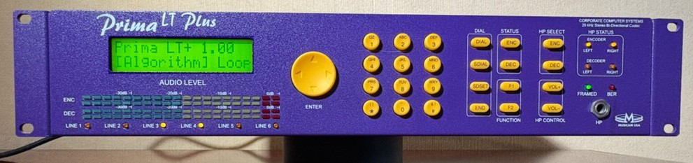 CCS Musicam Prima LT Plus Audio Codec with ISD card TA201 and V.35 TA301 Card