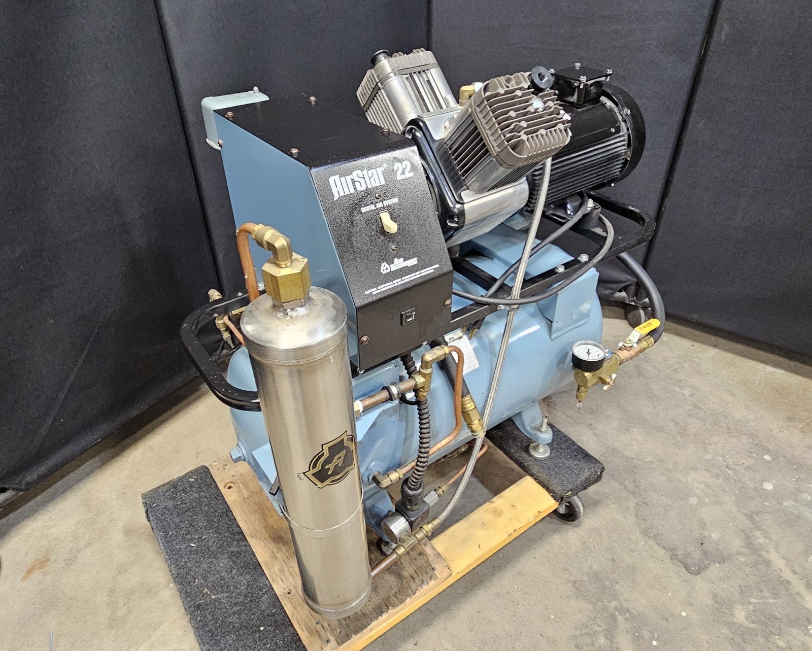 USED, AirStar 22 Air Techniques Compressor, EXCELLENT, Technician Tested