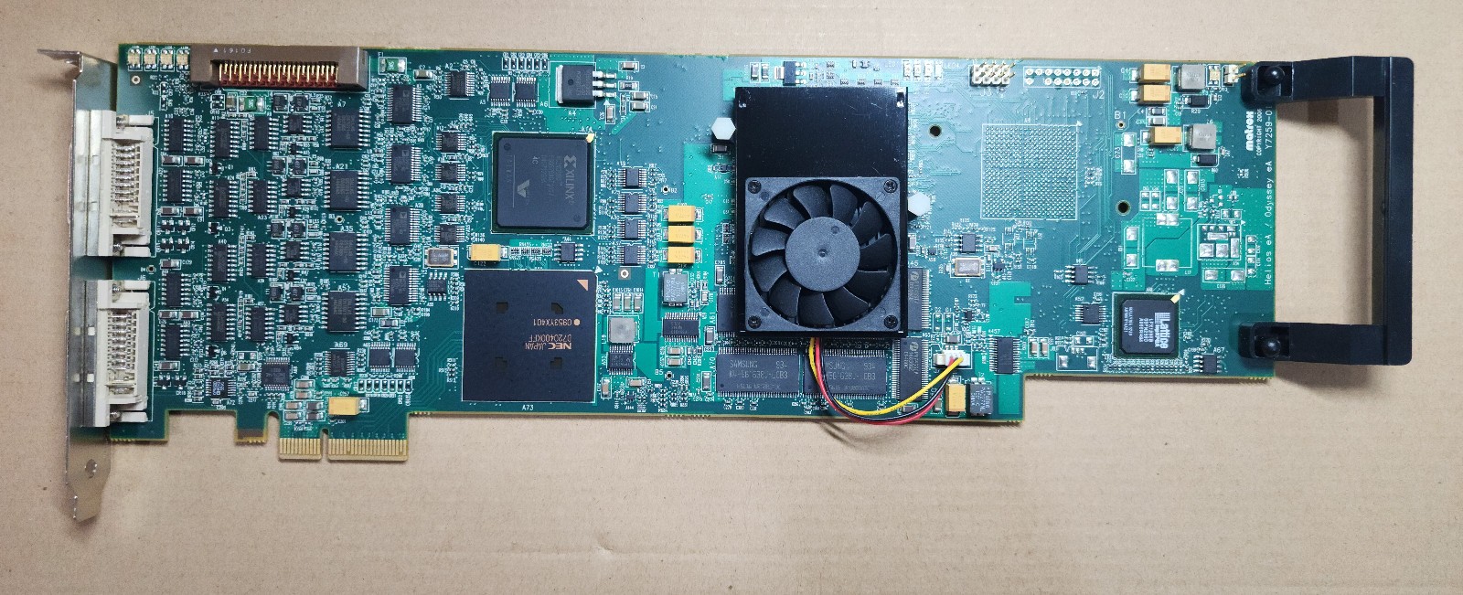 MATROX HEL2MQHALE HELIOS eA ODYSSEY FRAME GRABBER CARD Y259-01