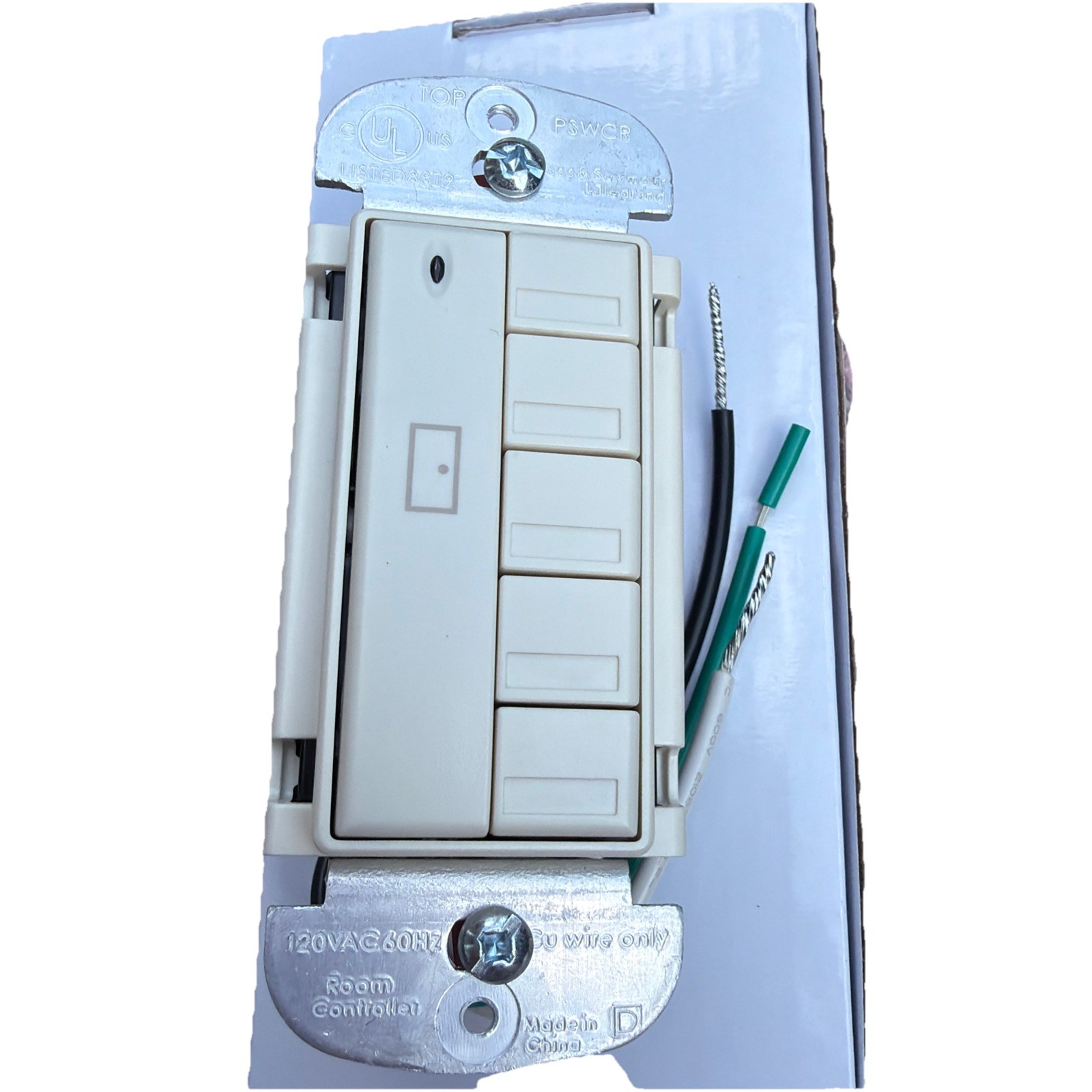 Pass & Seymour PSWCR-LA Lightsense Wireless Room Scene Controller 120 VAC
