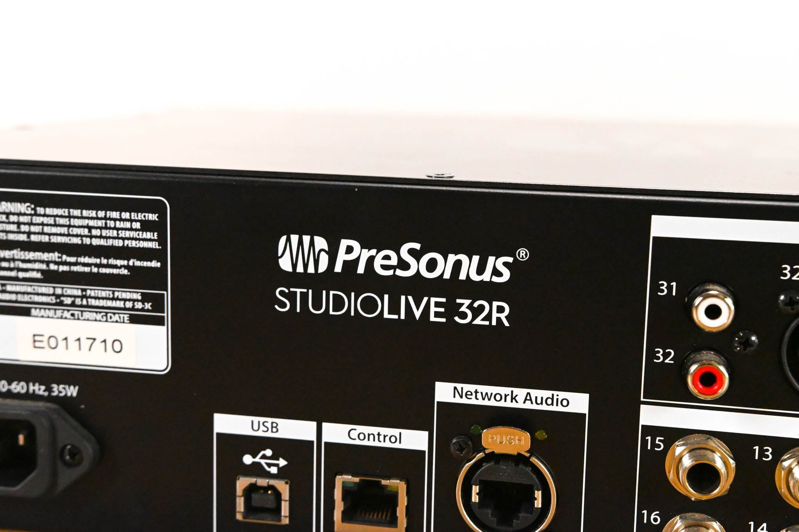 PreSonus StudioLive 32R 32-Channel Rackmount Digital Mixer CG01Z3X