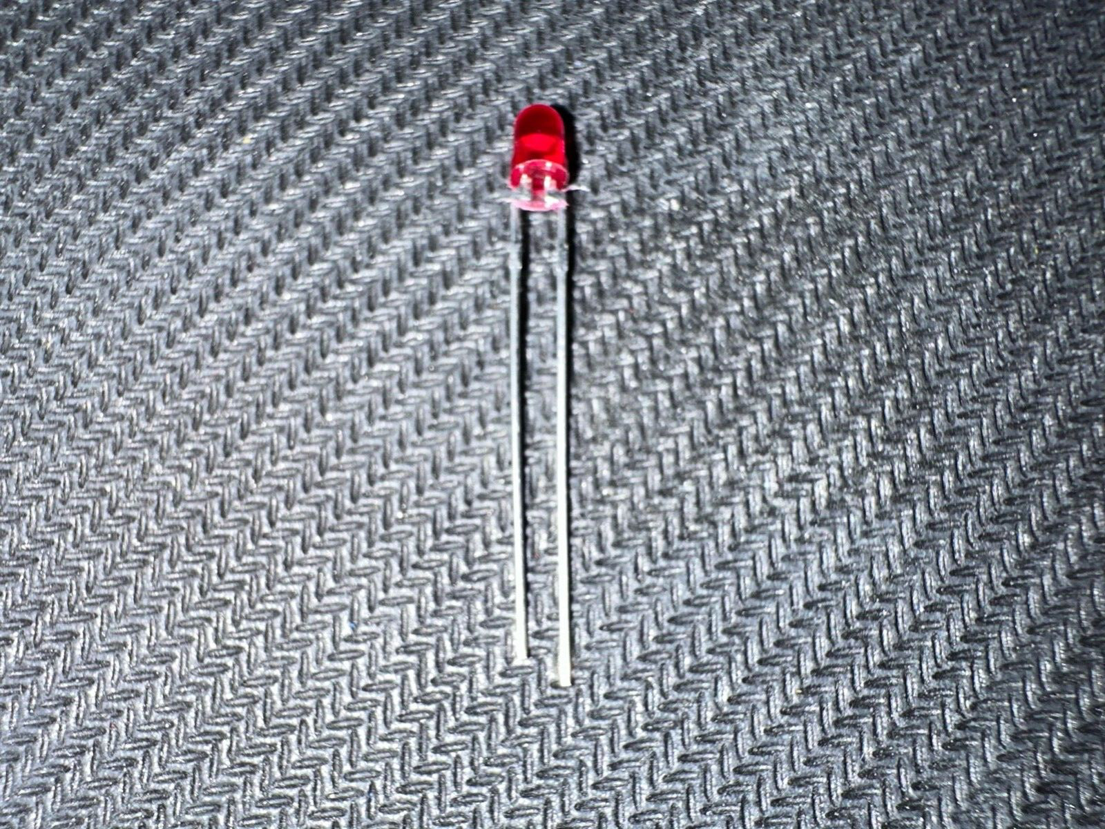 HP  HLMP-K101 RED LED 660nm T-100 1.8V 20mA Lot of 100 Pcs. New Open Box