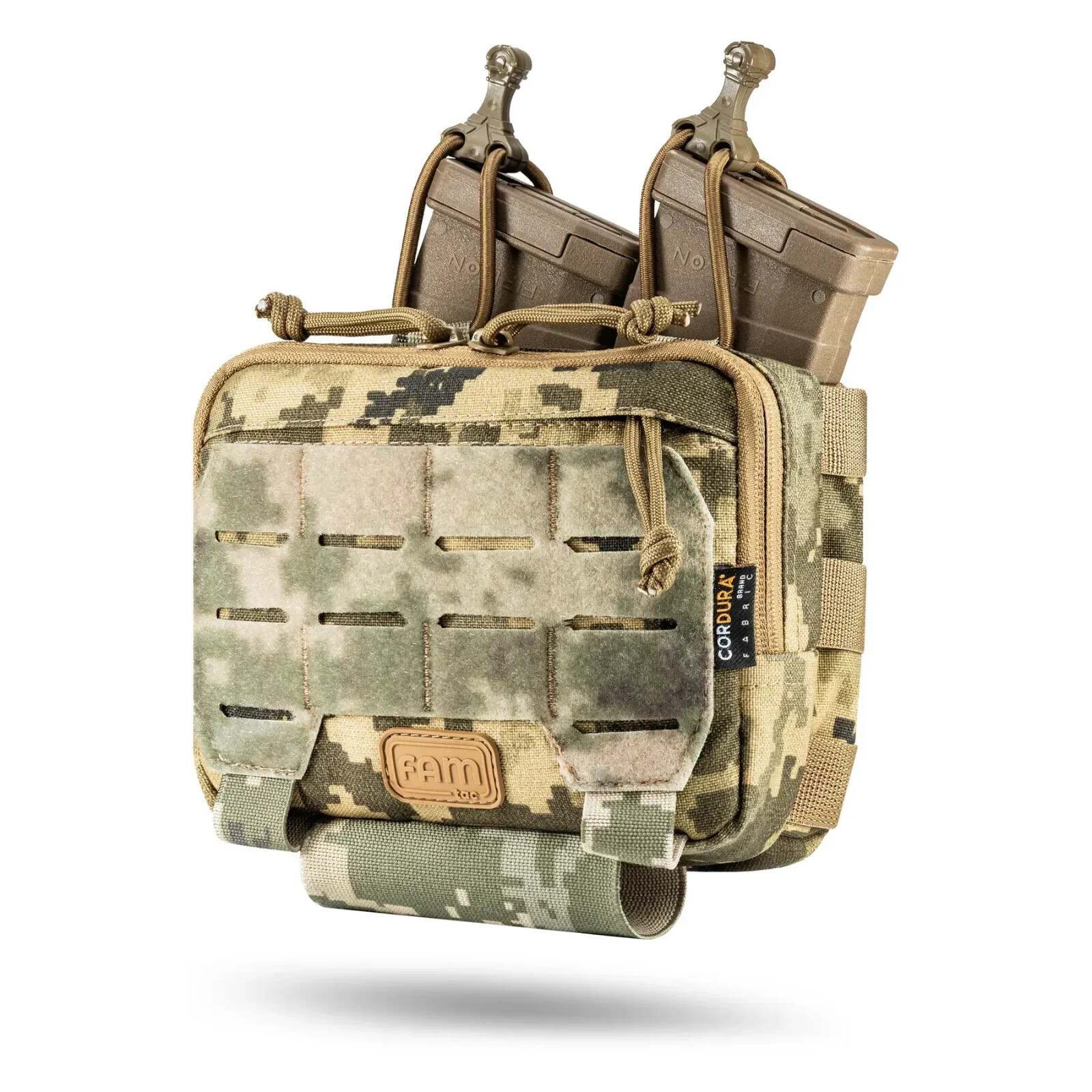 Tactical Admin Pouch+Mag Holder for AK/AR MOLLE Ukraine Military MM-14 IRR Camo