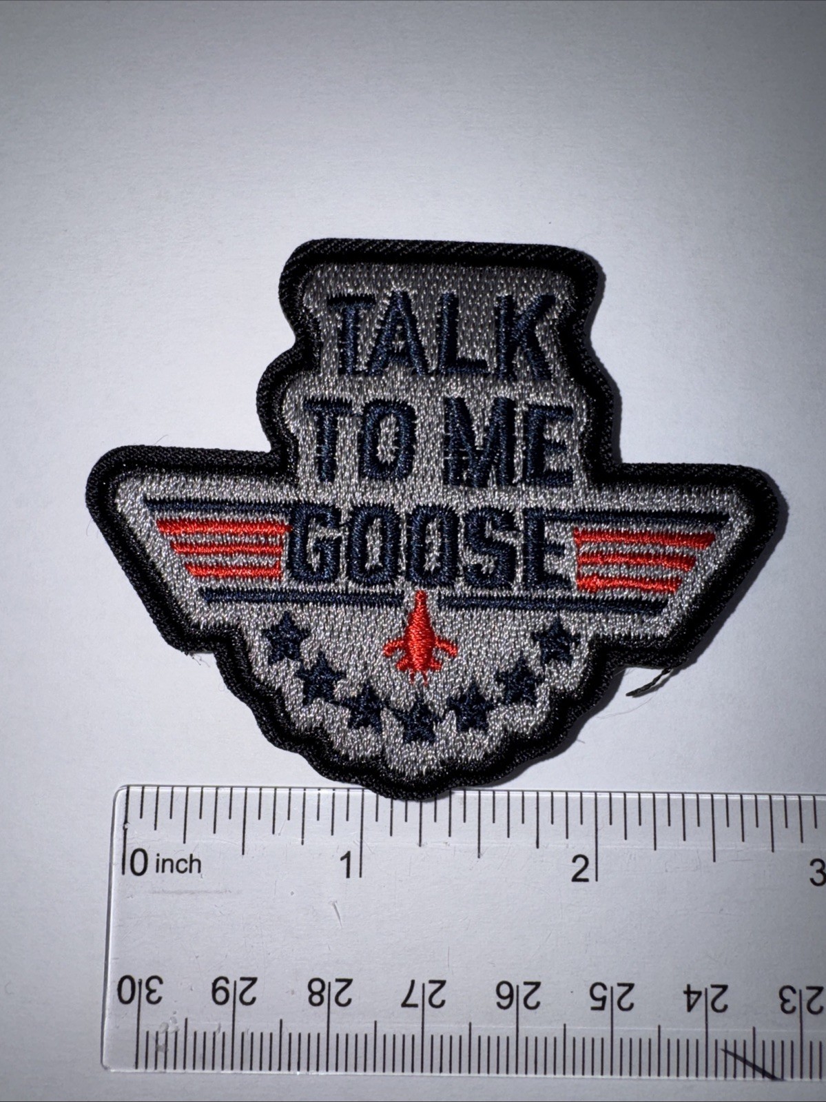 Talk to Me Goose Morale Patch Hook and Loop Patch
