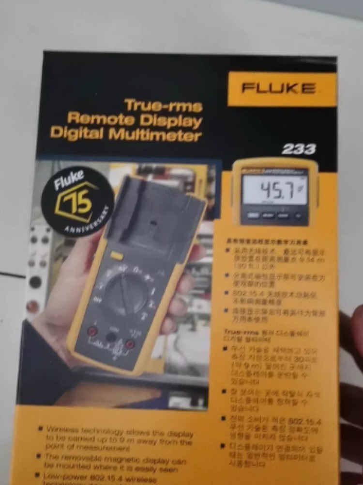 1PCS Fluke 233 Remote Display TRUE RMS Multimeter
