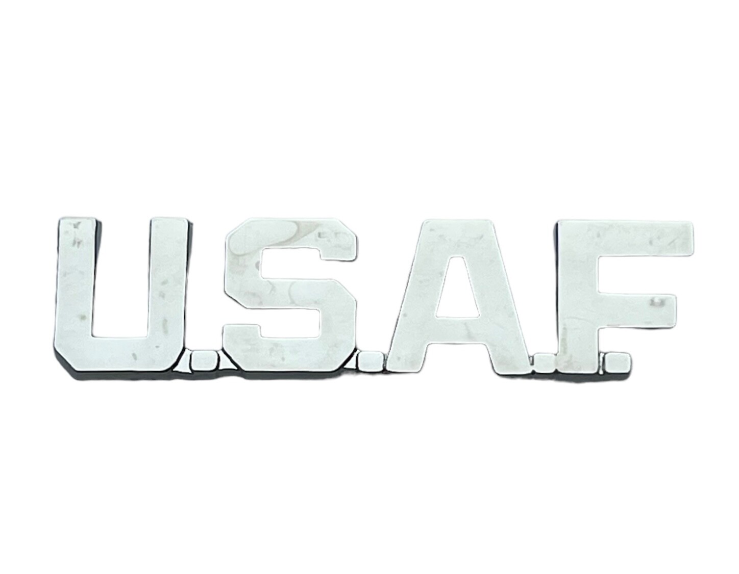 Licensed U.S.A.F USAF Script Air Force Stainless Steel Pin EE15355 F4D14L