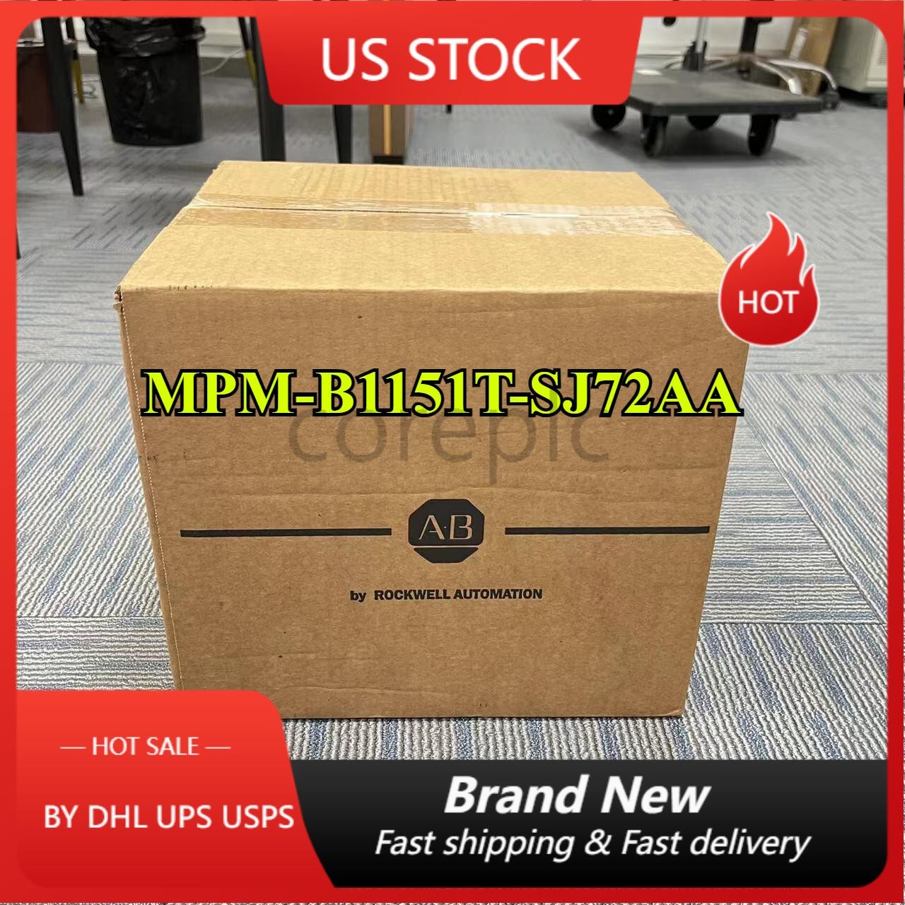 MPM-B1151T-SJ72AA Servo Motor AB Brand New Fast shipping MPMB1151TSJ72AA