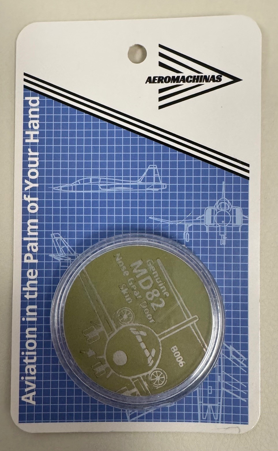 AEROMACHINAS Genuine MD82 Nose Gear Door Skin Brand New