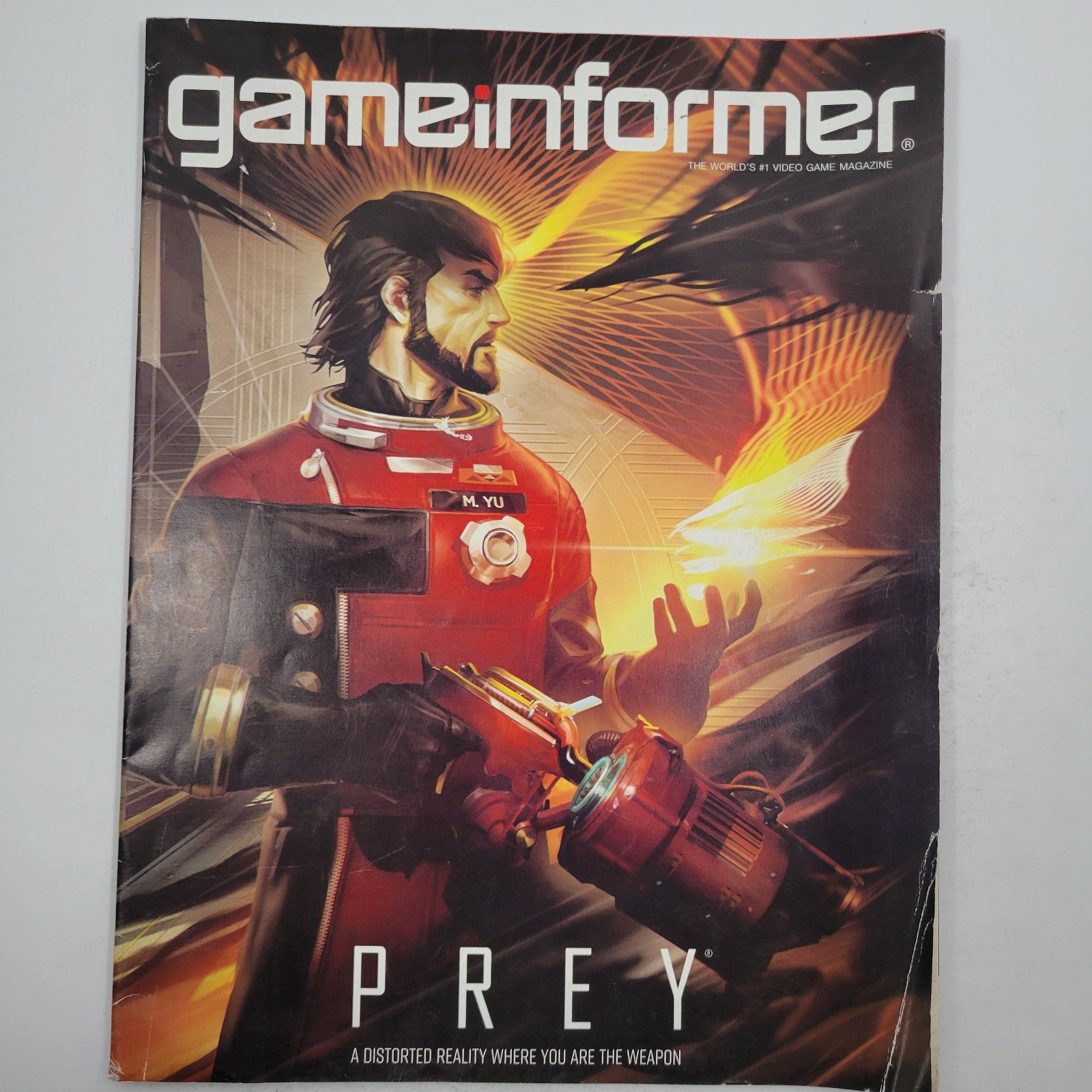 Game Informer #285 January 2016 Gaming Magazine - Prey (acceptable)